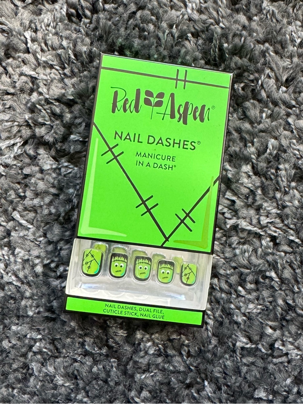 Red Aspen Halloween Nail Dash TO BE FRANK, FRANNIE Petite